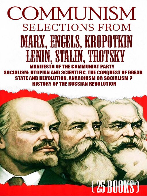 Cover image for Communism. Selections from Marx, Engels, Kropotkin, Lenin, Stalin, Trotsky
